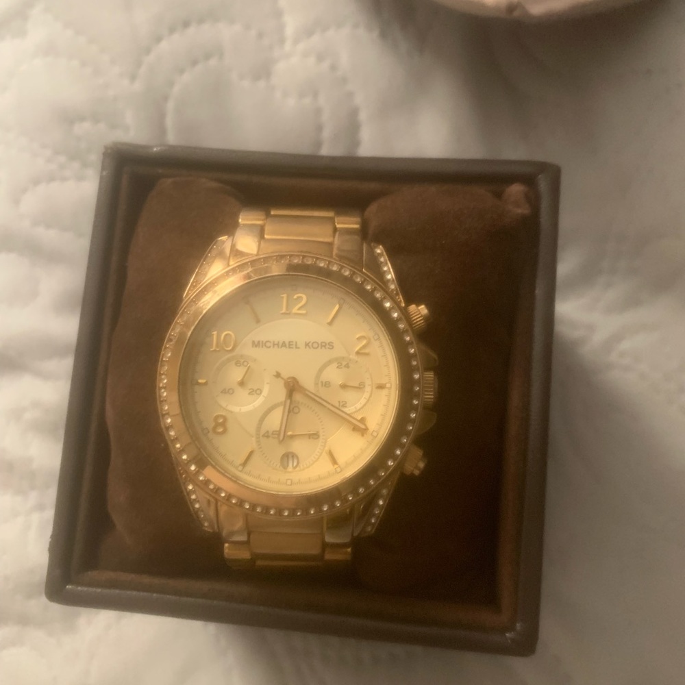 Michael Kors gold watch